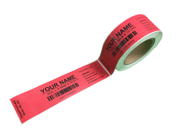 ASL-003 label seal tamper evident