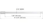 mbs 8001 security seals metal