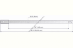 Metal Seals MBS 8001 Dimension