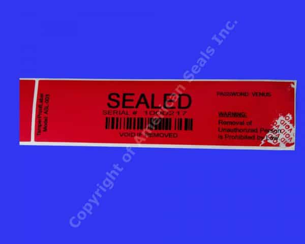 Tamper-Proof Labels ASL-003 Transfer02