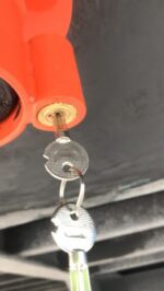 k pin lock key truck seal security